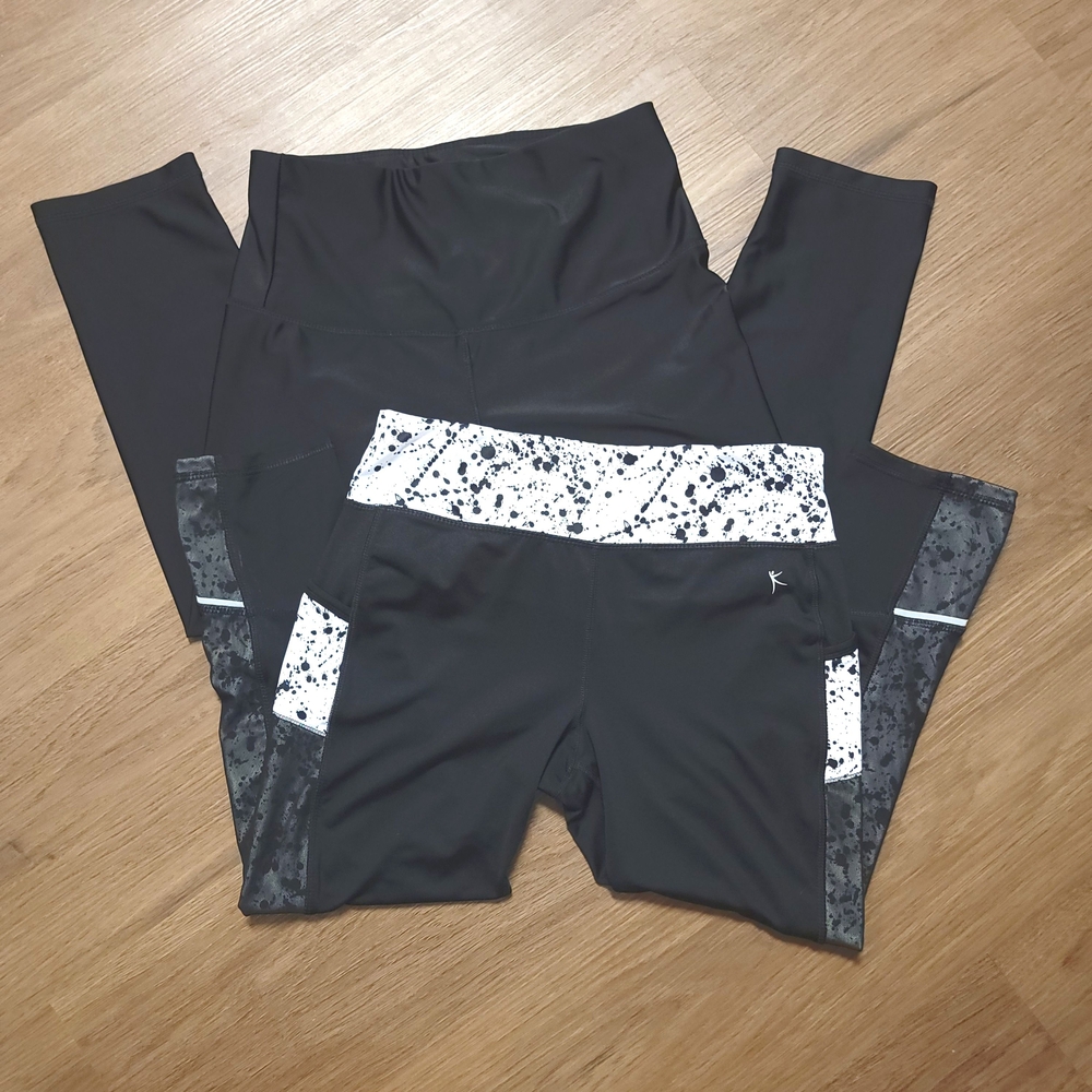 2 Pairs of Leggings Bundle Danskin and Rue21